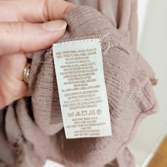 NWT Free People Boho Bell Sleeve Mini Dress - Picture 7 of 8